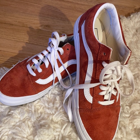 Vans Shoes - Vans OldSkool size 7 Women’s Burnt Red. Like new.
